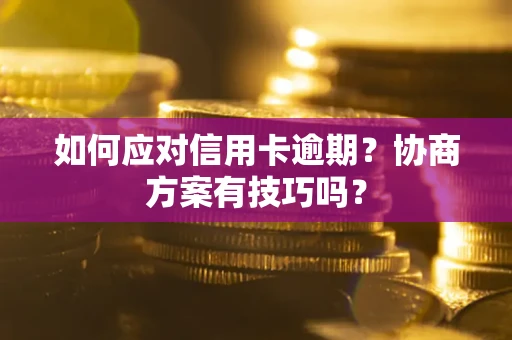 北京如何应对信用卡逾期？协商方案有技巧吗？